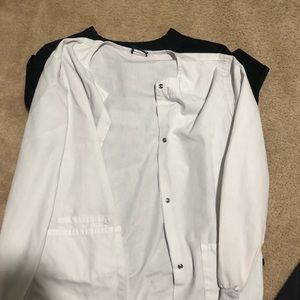 White Cherokee Scrub Jacket